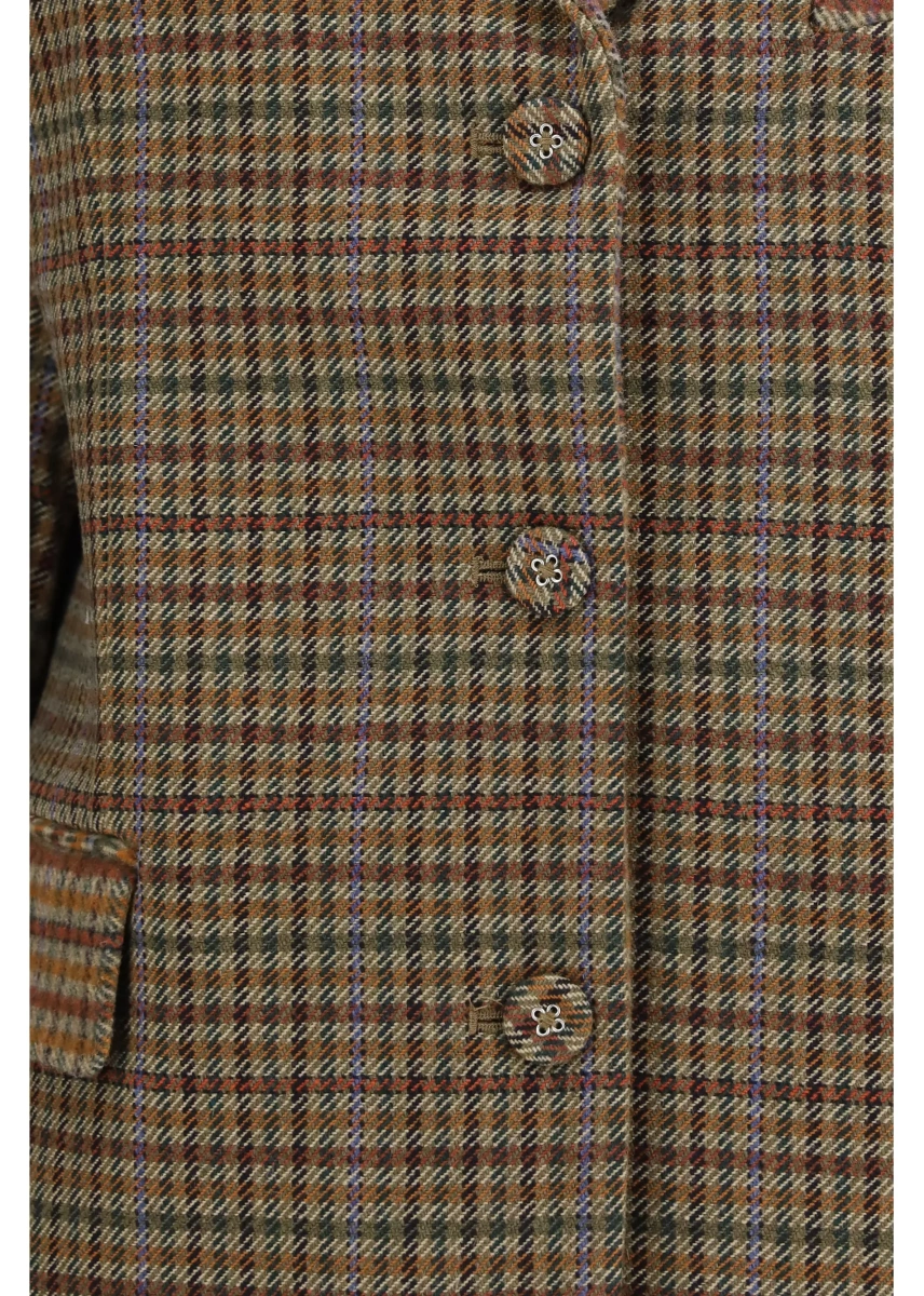 Sacou Checked twill Blazer - Img 3