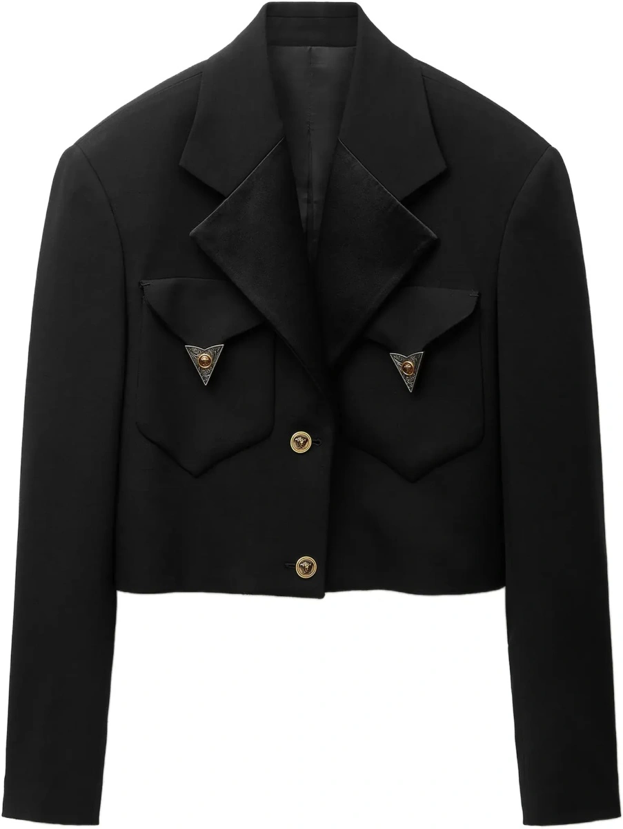 Sacou Cropped wool Blazer - Img 7