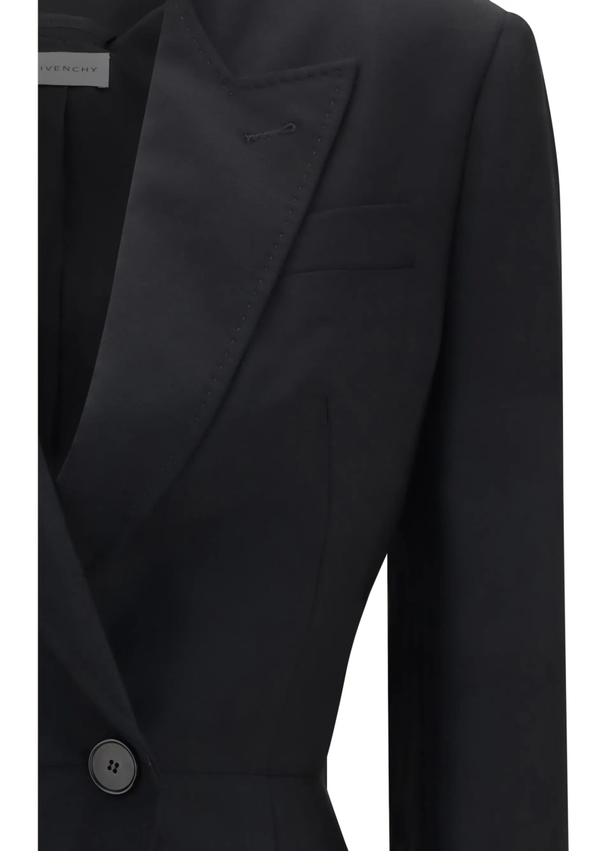Sacou Cut-out double-breasted Blazer - Img 3