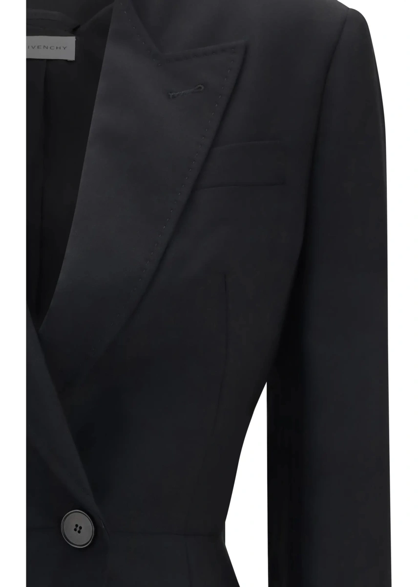 Sacou Cut-out double-breasted Blazer - Img 3