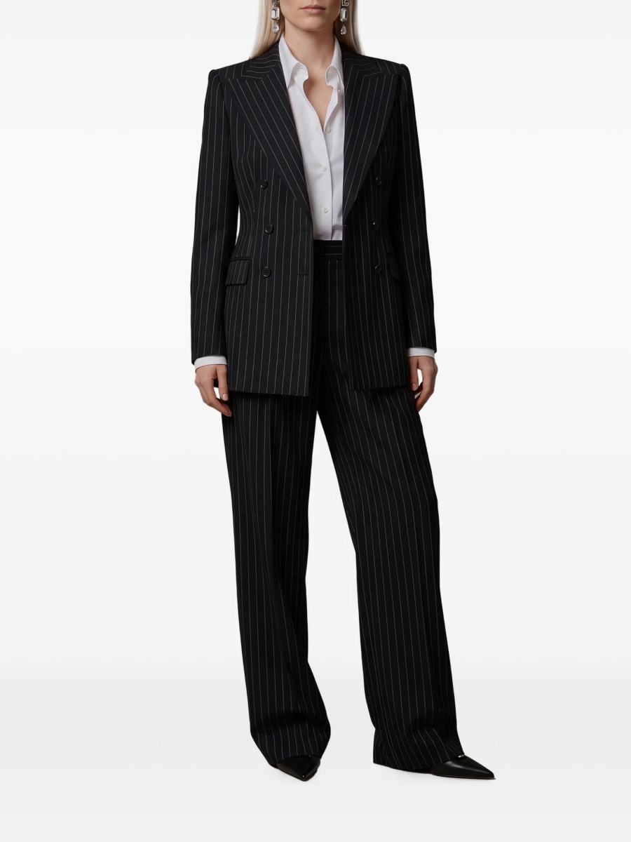 Sacou Dolce &amp; Gabbana negru din elastan si polyester - Img 2