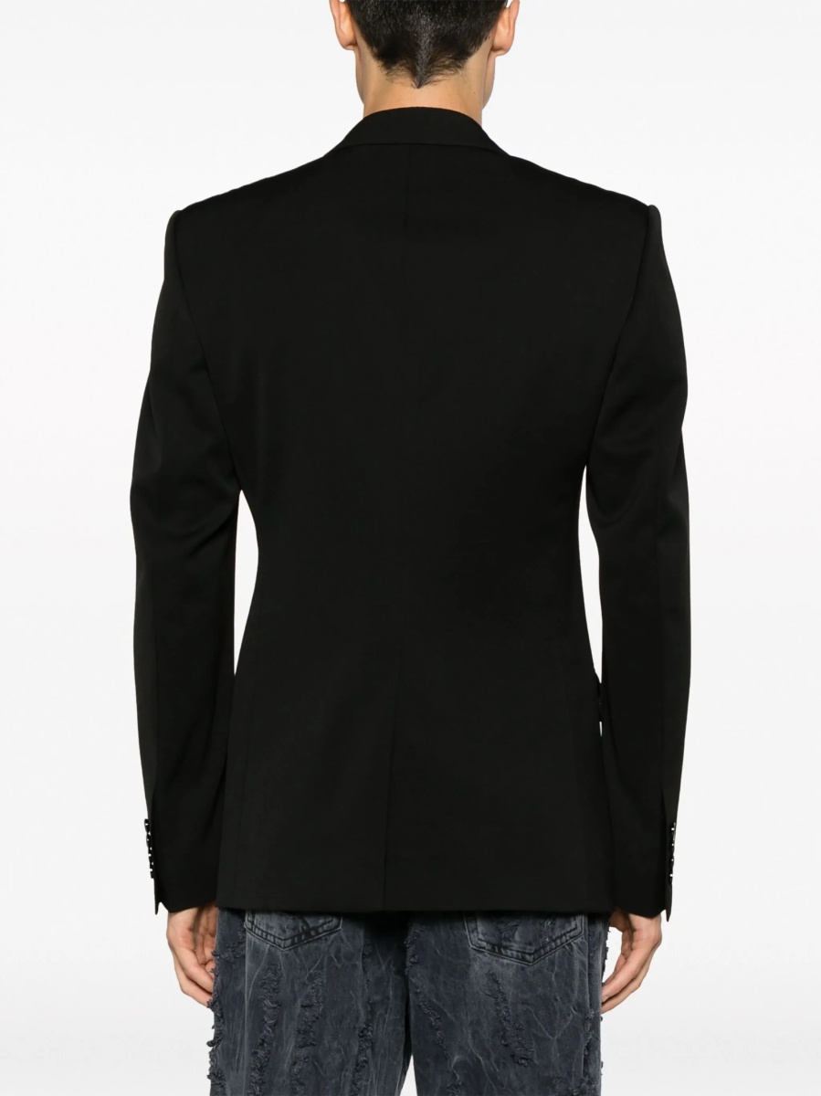 Sacou Dolce &amp; Gabbana negru din lana - Img 4