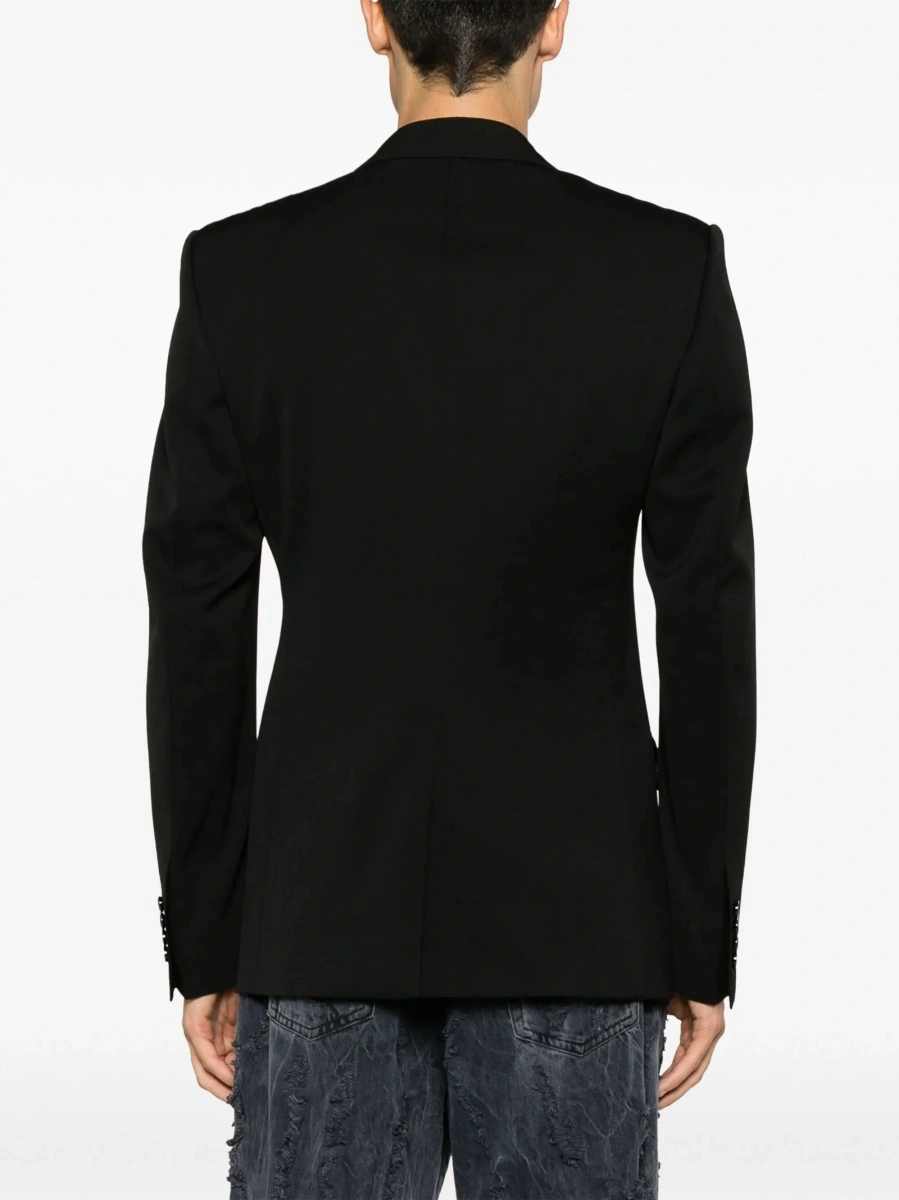 Sacou Dolce &amp; Gabbana negru din lana - Img 4