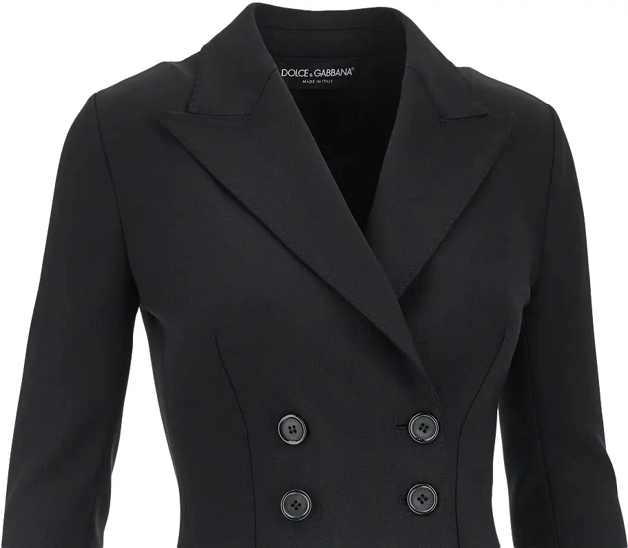 Sacou Dolce &amp; Gabbana negru din lana - Img 2