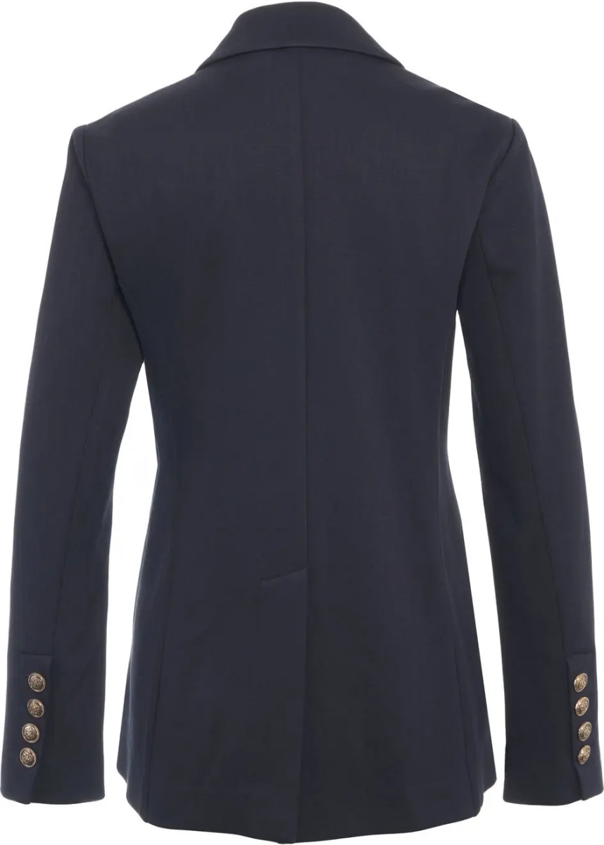 Sacou Double-breasted blazer with patch pockets - Img 3