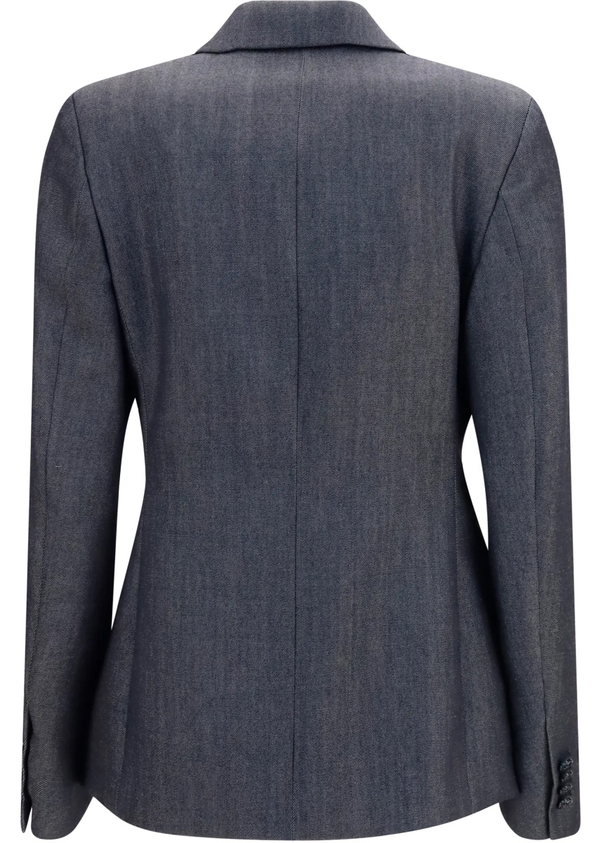 Sacou Double-breasted wool Blazer - Img 2