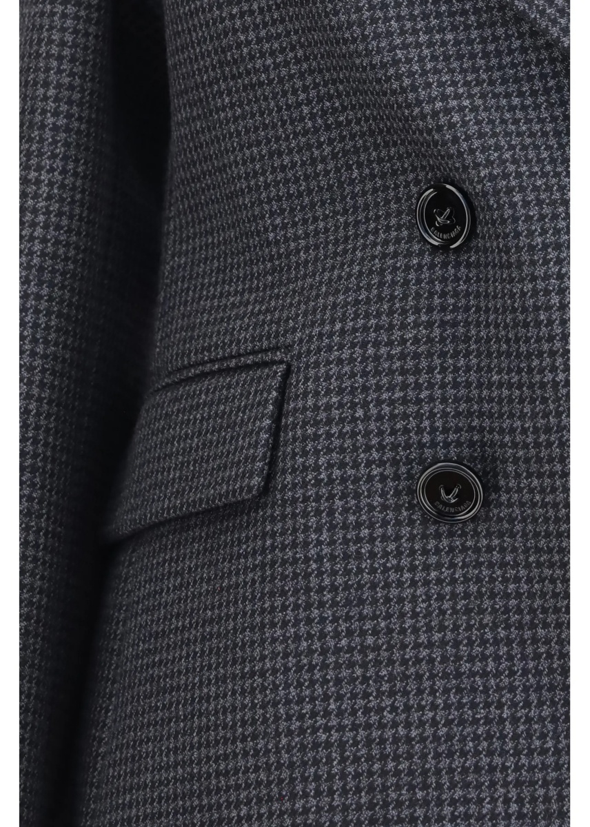 Sacou Double-breasted wool Blazer - Img 3