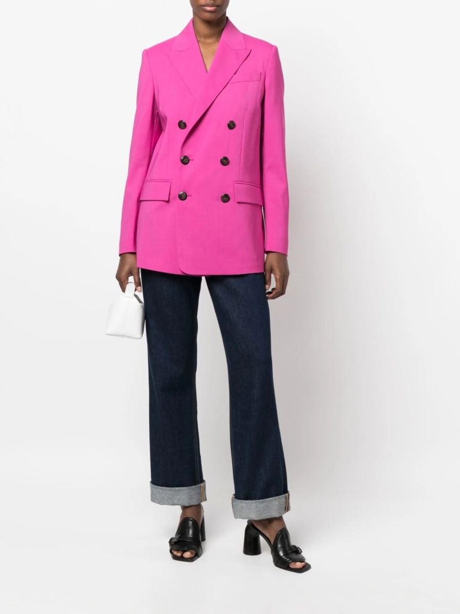 Sacou DSQUARED2 roz din lana si polyester - Img 2