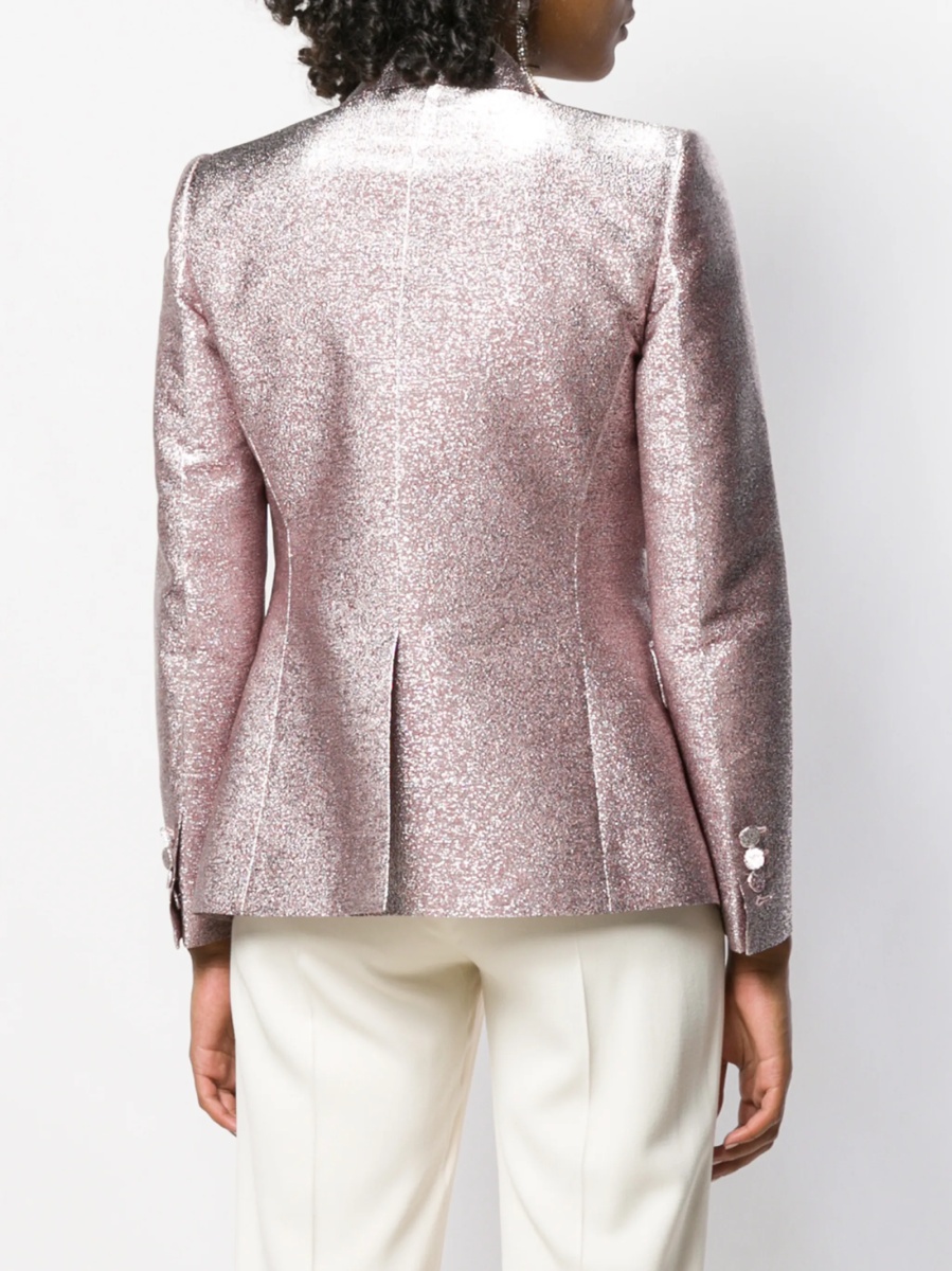Sacou DSQUARED2 roz din polyester si matase - Img 4