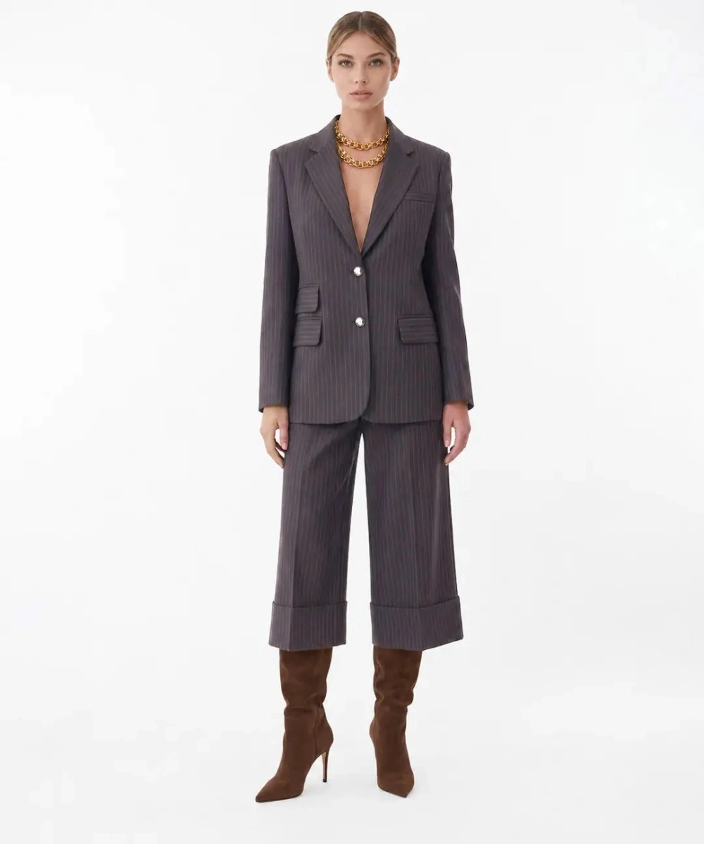 Sacou Elisabetta Franchi maro - Img 3