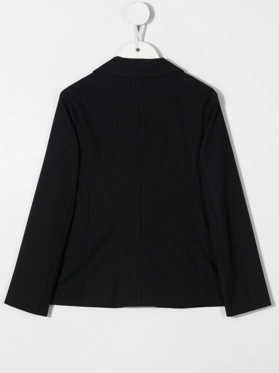 Sacou Emporio Armani albastru din vascoza si spandex/elastan - Img 2