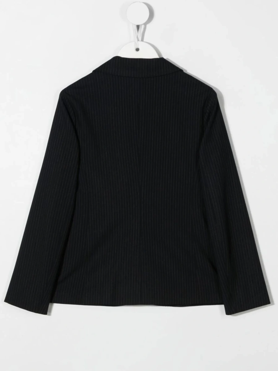 Sacou Emporio Armani albastru din vascoza si spandex/elastan - Img 2