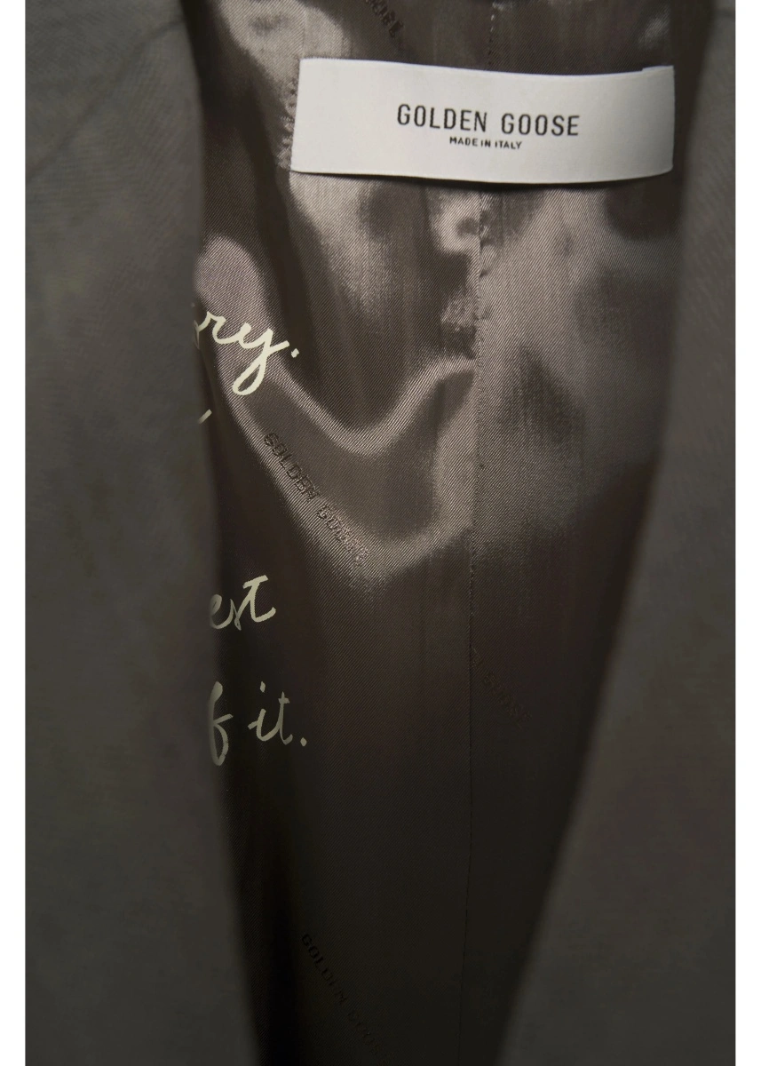 Sacou Golden Goose verde 'Laureen' - Img 4