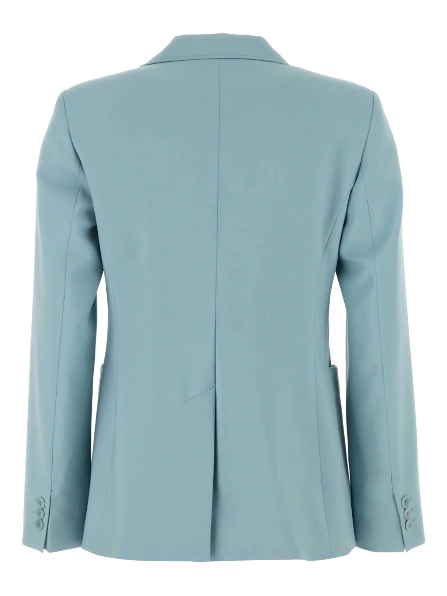 Sacou Max Mara albastru din lana - Img 2