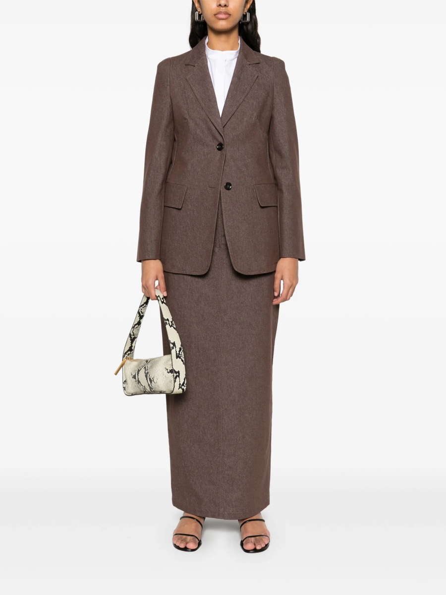 Sacou Max Mara maro din bumbac - Img 2