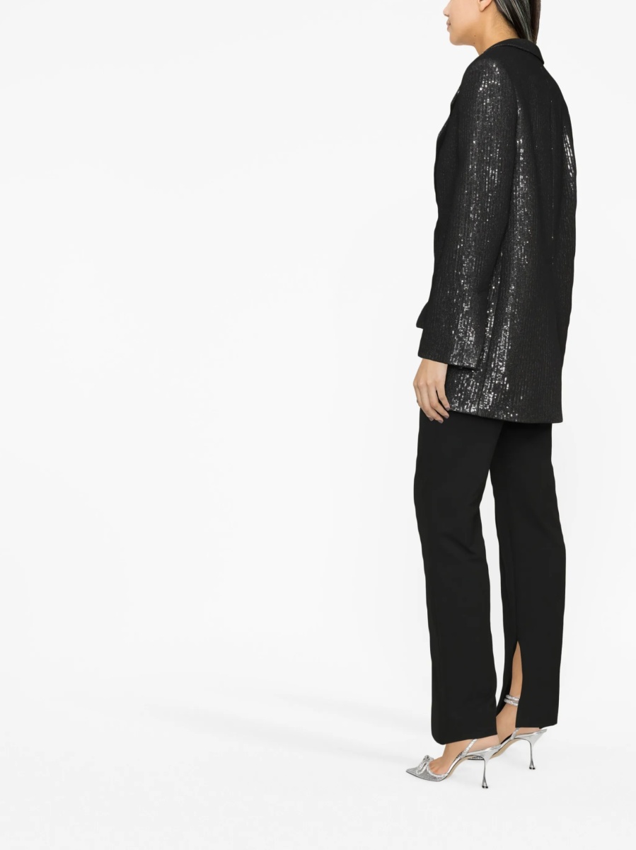 Sacou THE MANNEI negru din nylon si matase - Img 3