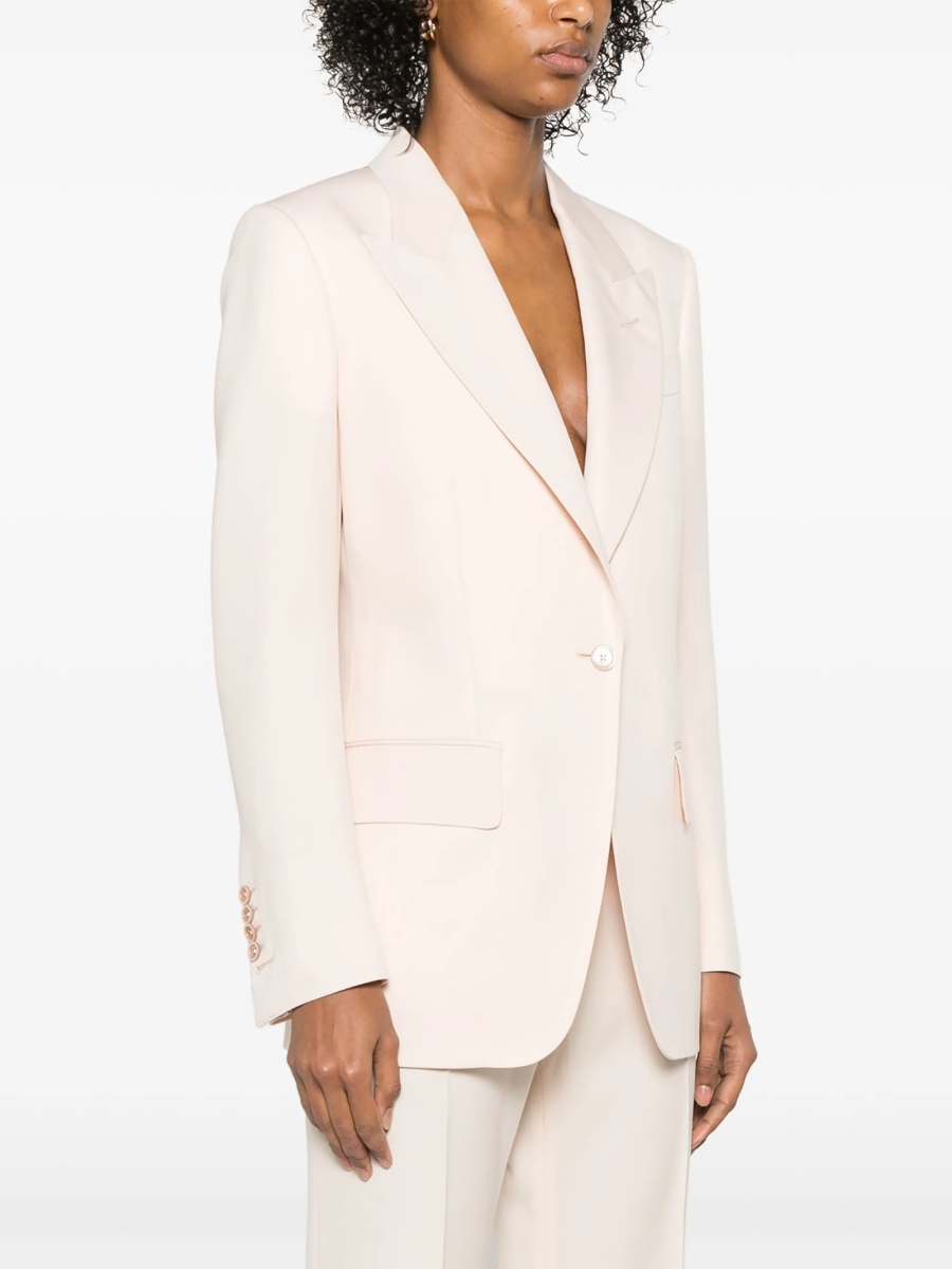 Sacou Tom Ford neutru din lana - Img 3