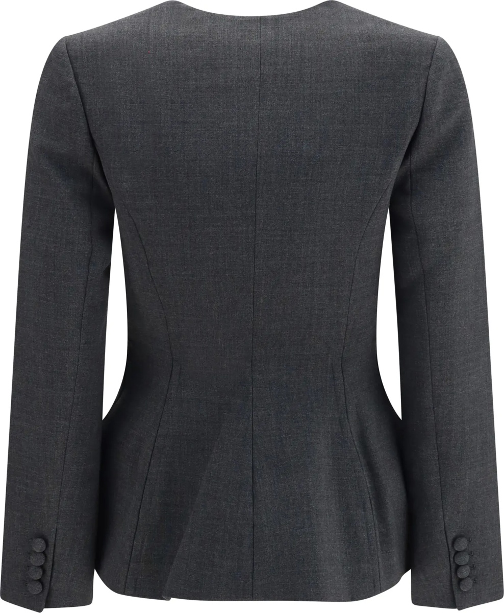 Sacou Wool peplum Blazer - Img 2