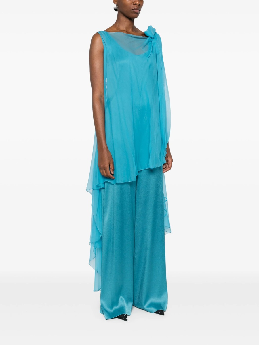 Salopeta Alberta Ferretti albastra - Img 3