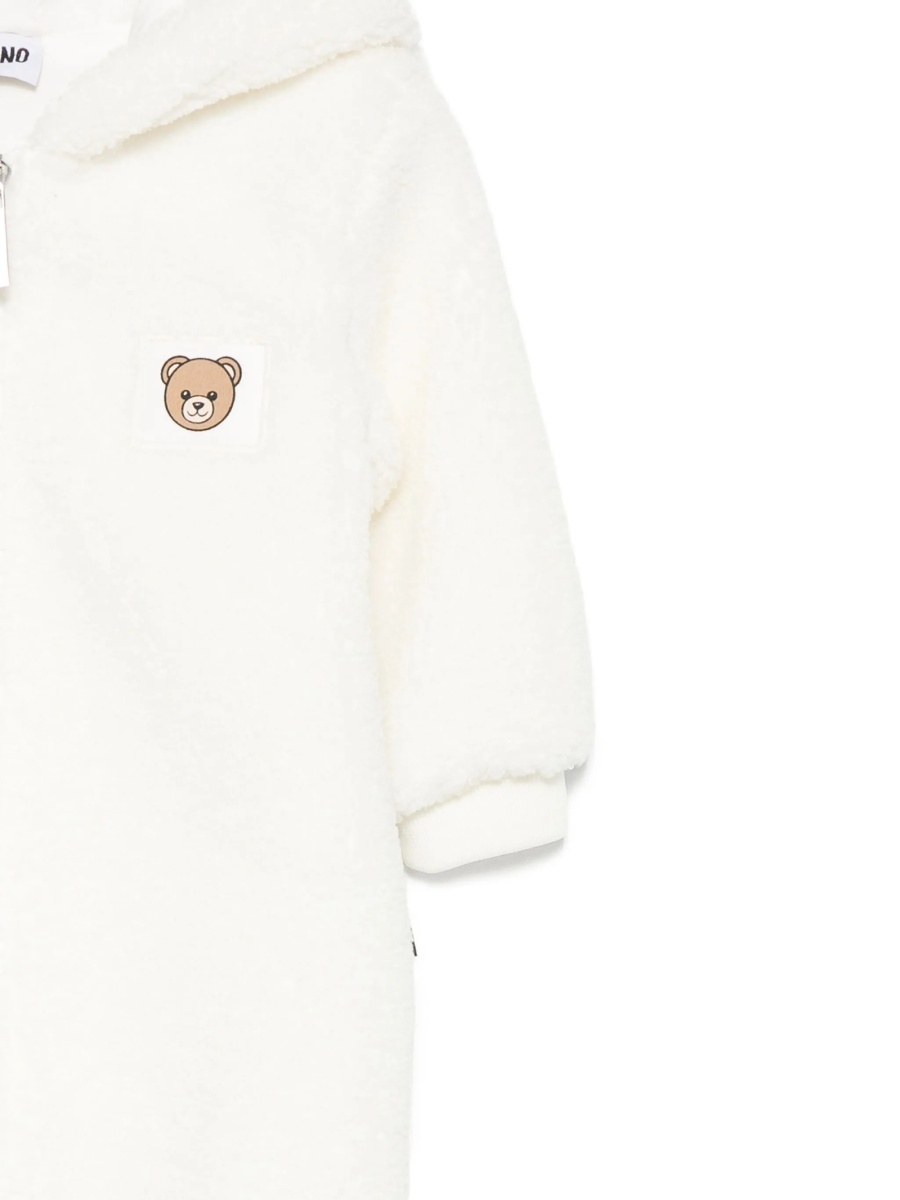 Salopeta Moschino alba din polyester - Img 3