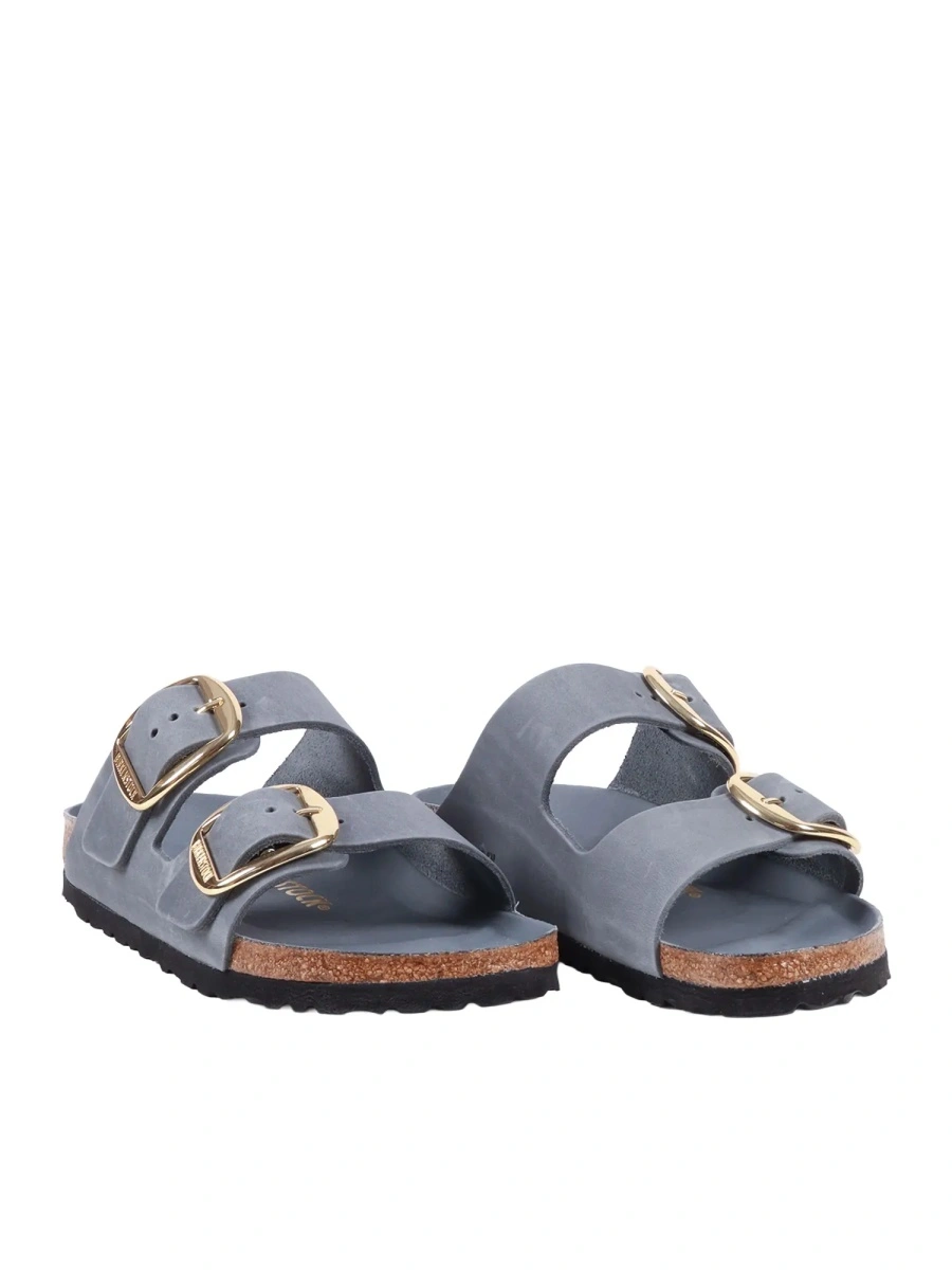 Sandale Arizona Big Buckle HEX basalt gray, Oiled leather - Img 2