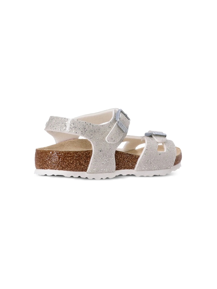 Sandale Birkenstock albe din birko-flor - Img 3