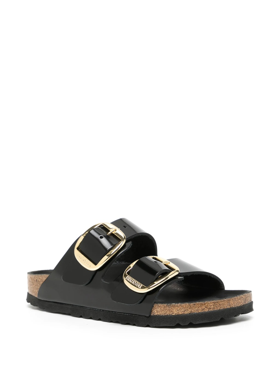 Sandale Birkenstock arizona negre din piele - Img 2