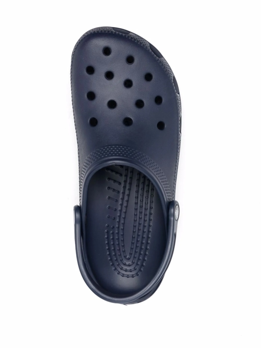 Sandale Crocs albastre din cauciuc - Img 4