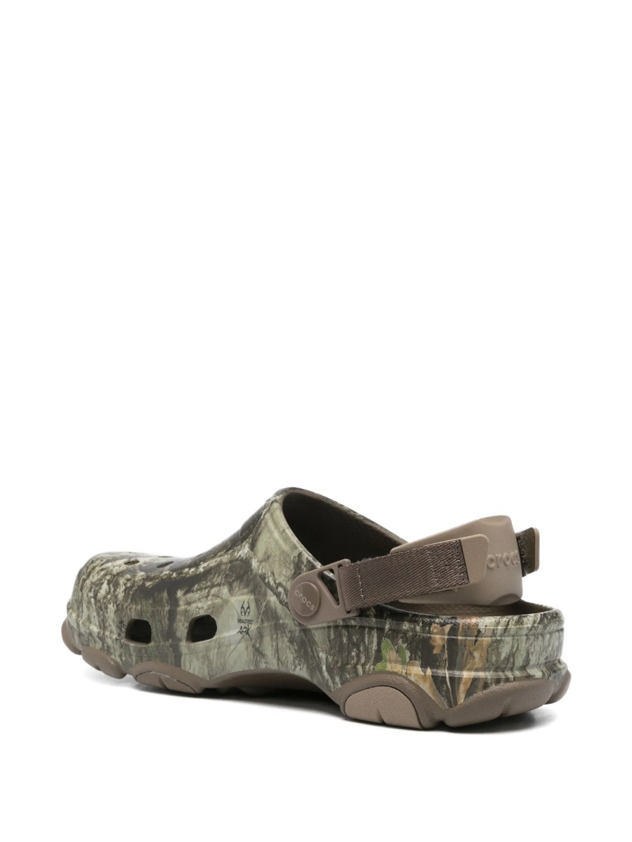 Sandale Crocs verzi din plastic - Img 3