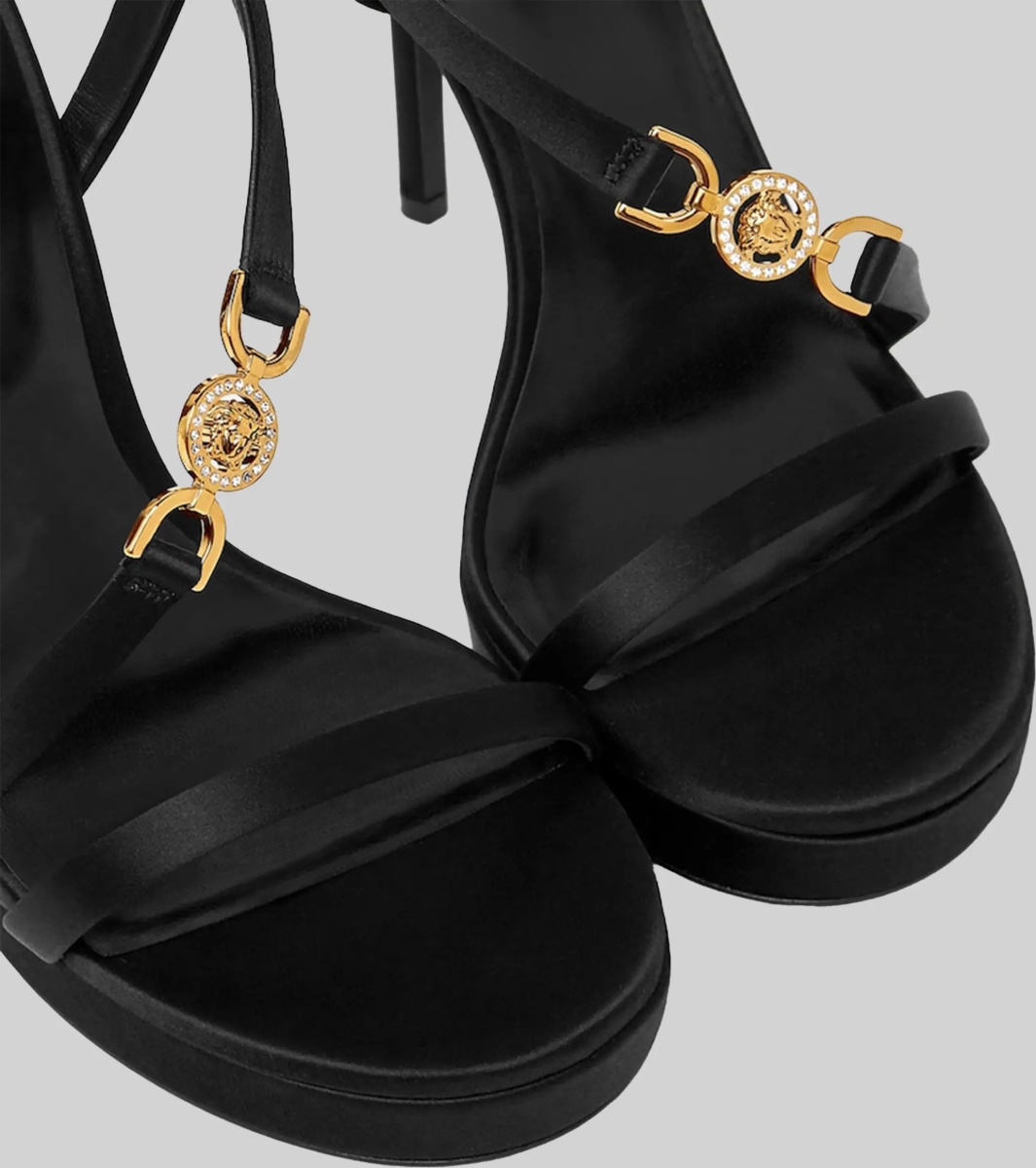Sandale Decorated Satin Medusa '95 Sandals - Img 4