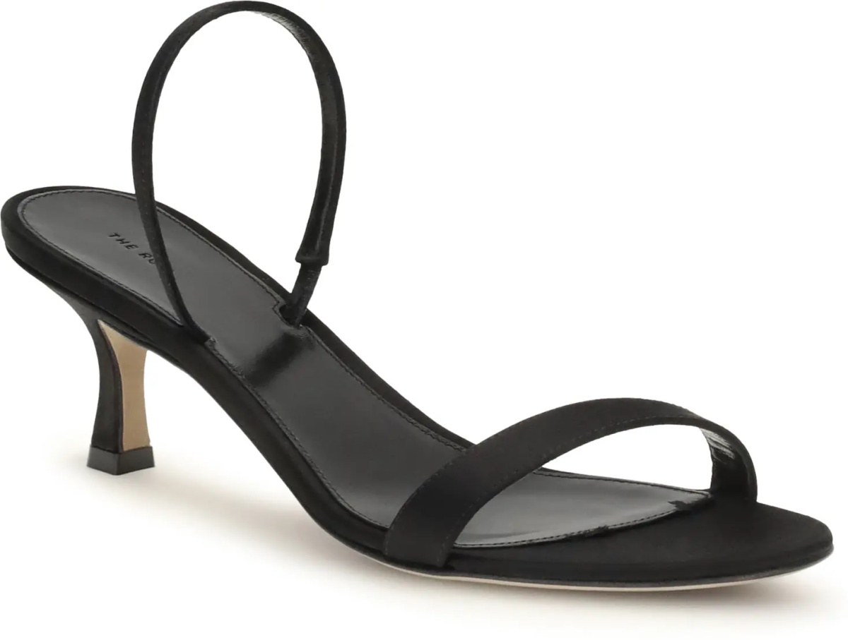 Sandale Ella satin Slingback Sandals - Img 2