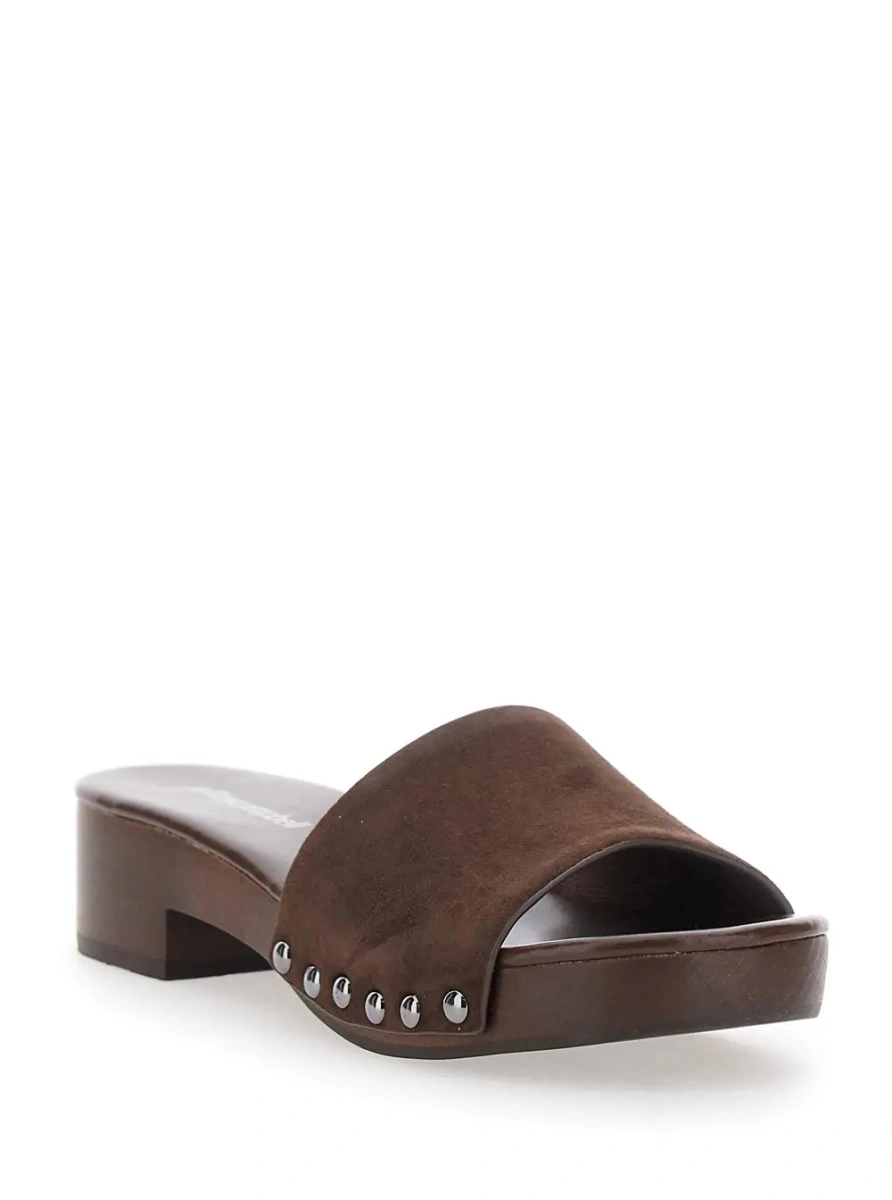 Sandale Jeffrey Campbell maro din piele - Img 2