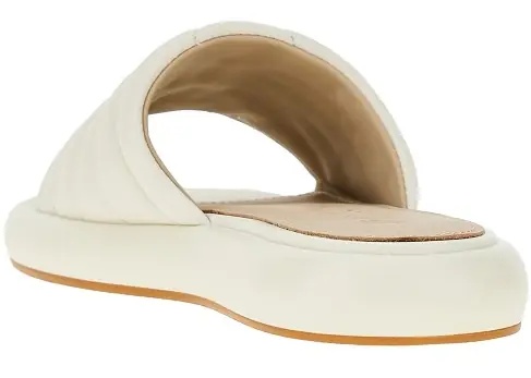 Sandale 'Love Birds' nappa leather slides - Img 3