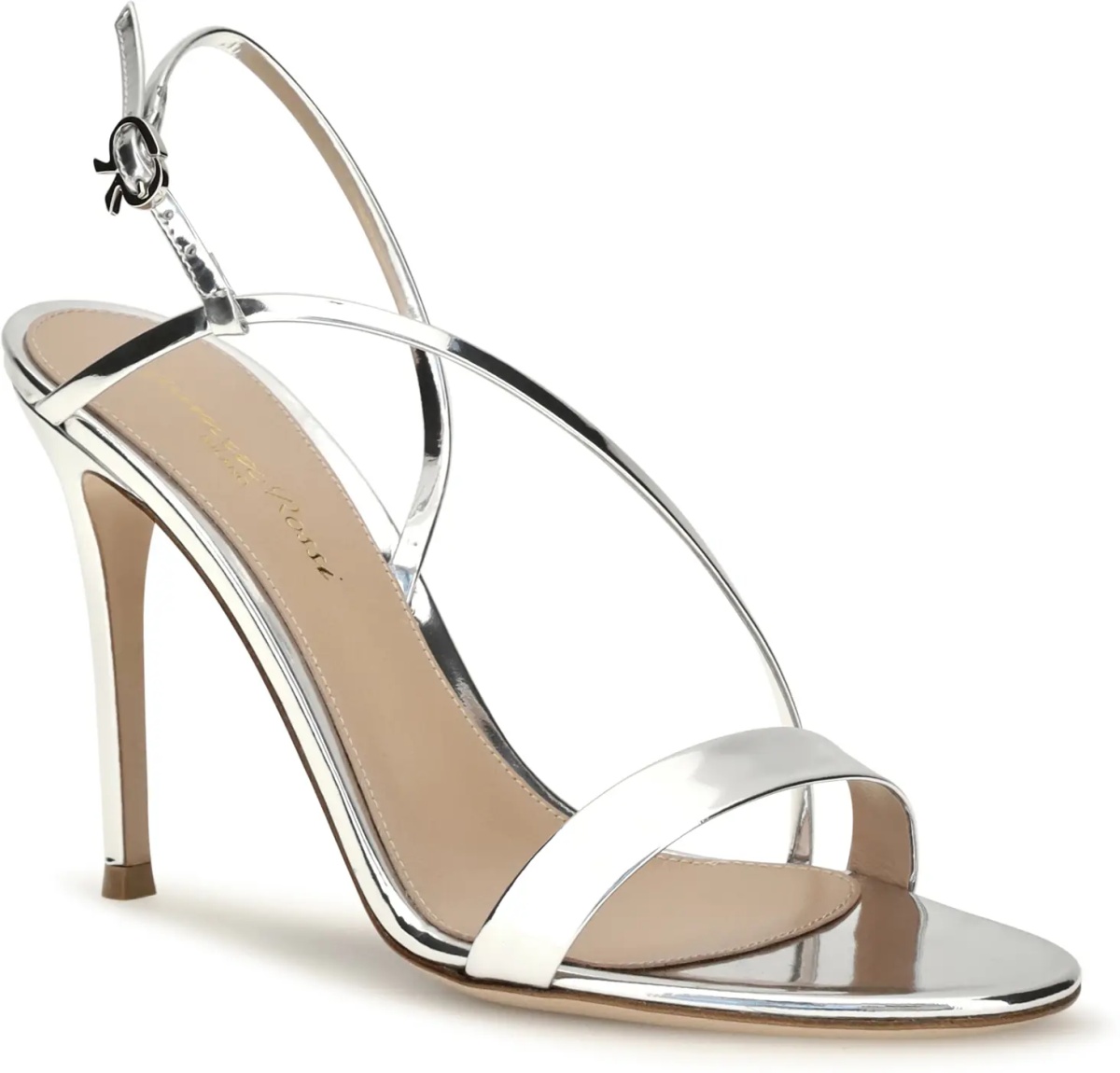Sandale Manhattan metallic-effect leather Sandals - Img 2