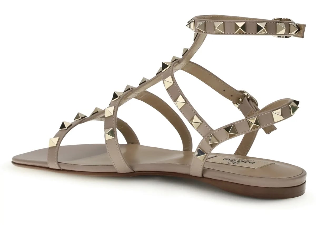 Sandale Rockstud leather Sandals - Img 3