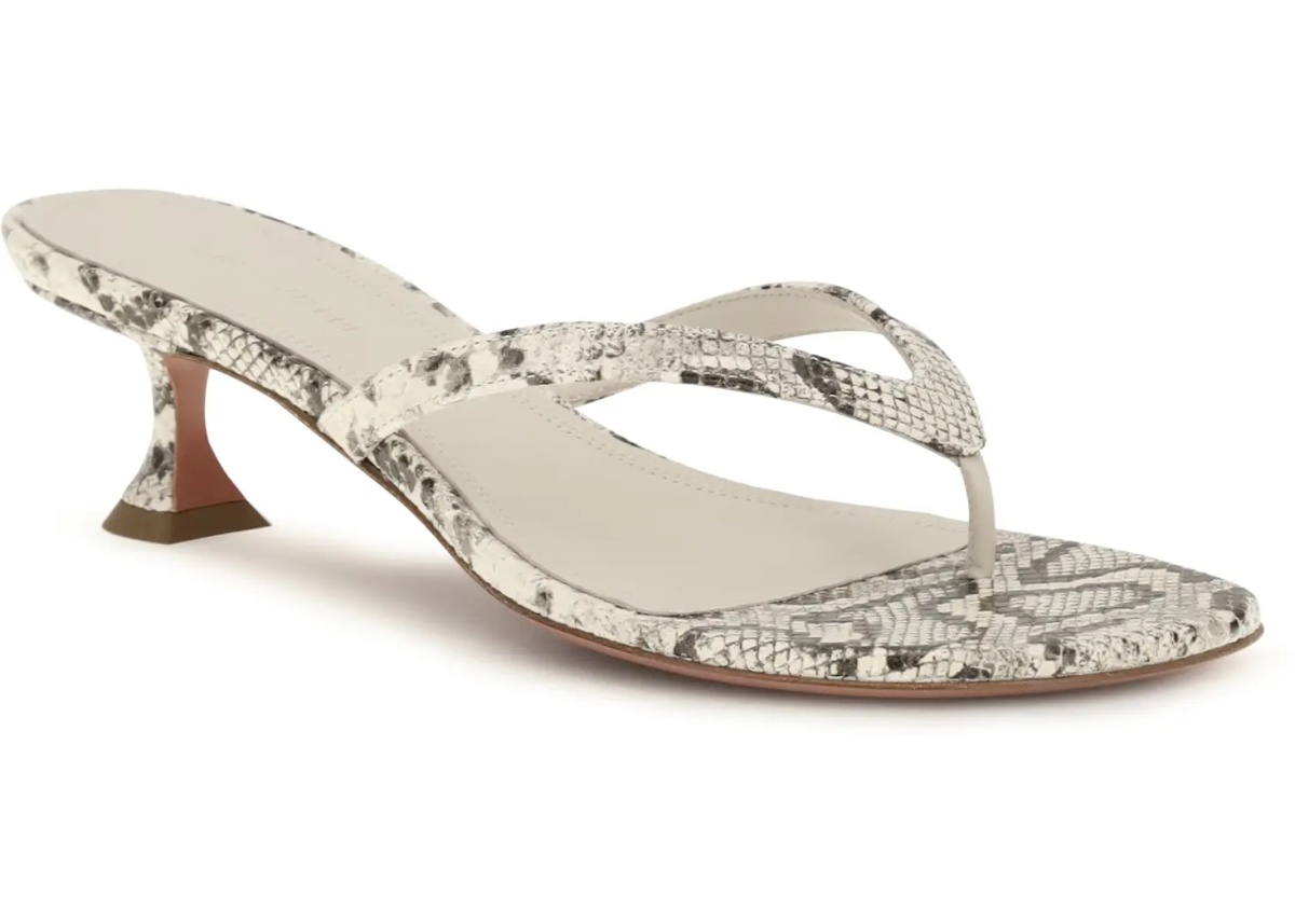 Sandale Snake-print Juliette Thong Sandals - Img 2