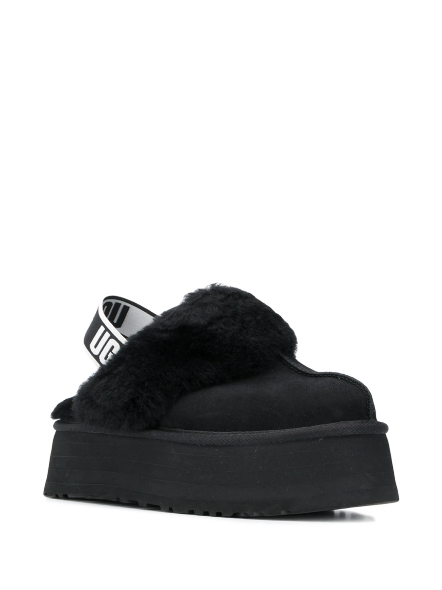 Sandale UGG negre din piele - Img 2