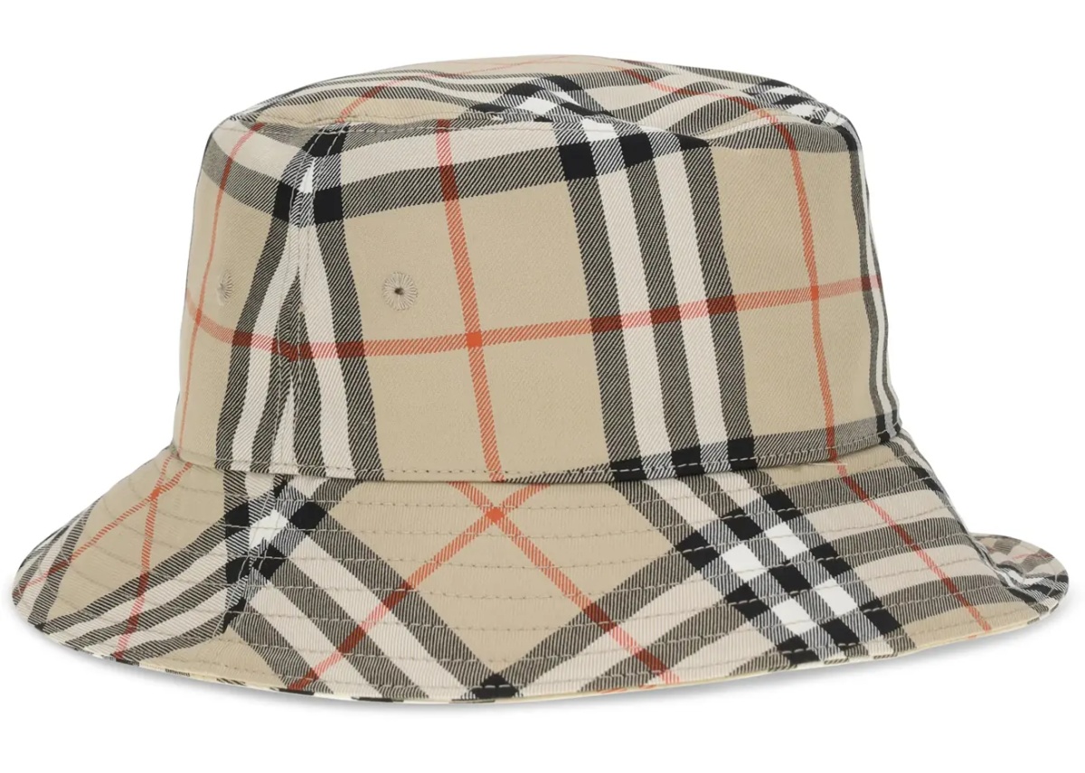 Sapca Check cotton Bucket Hat - Img 2