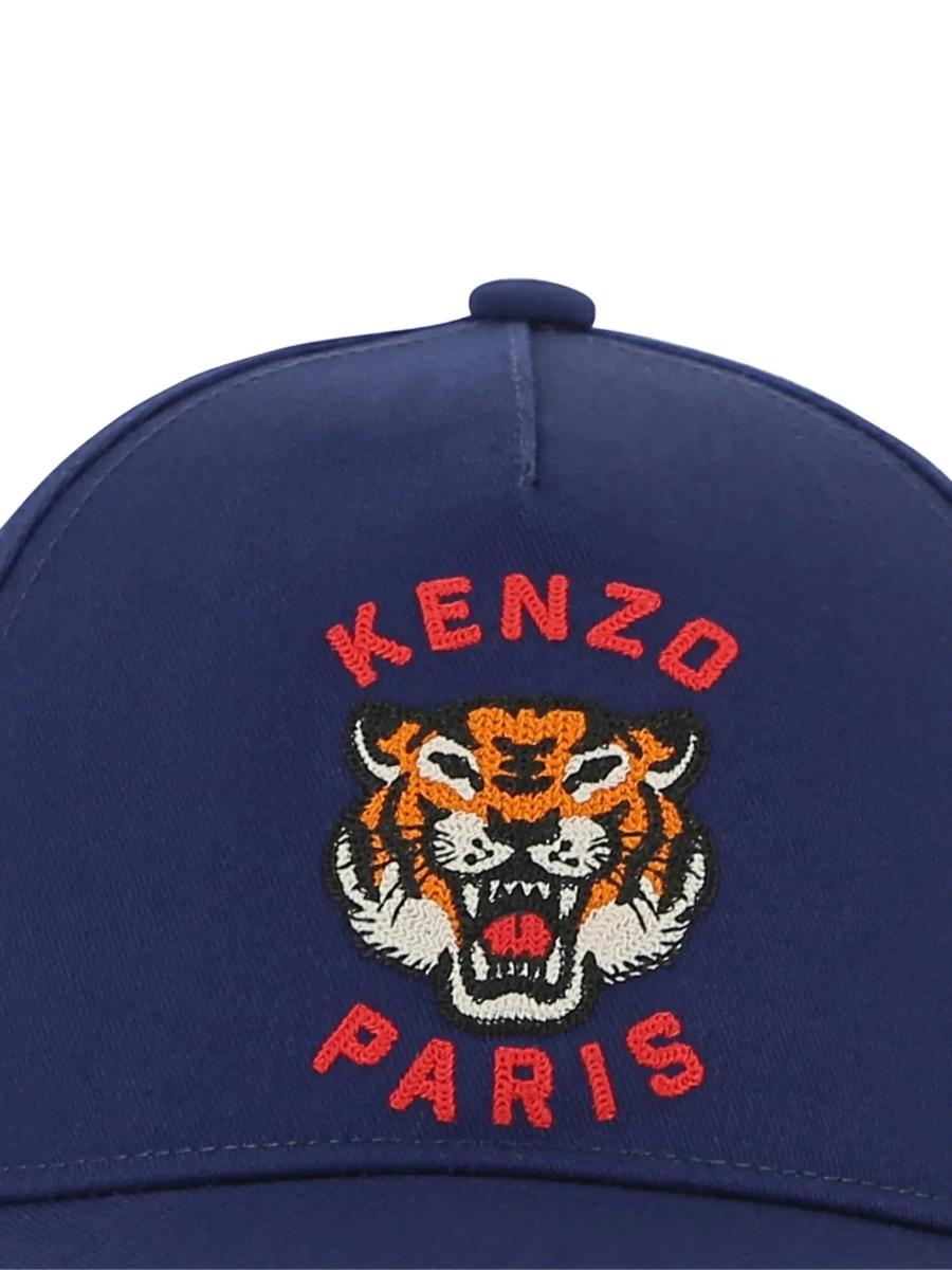 Sapca Kenzo albastra din bumbac - Img 7
