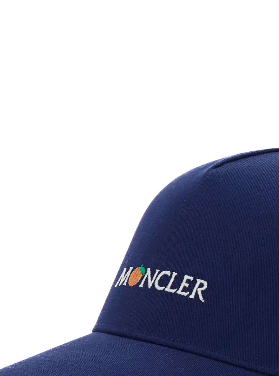Sapca Moncler Genius albastra din bumbac - Img 2