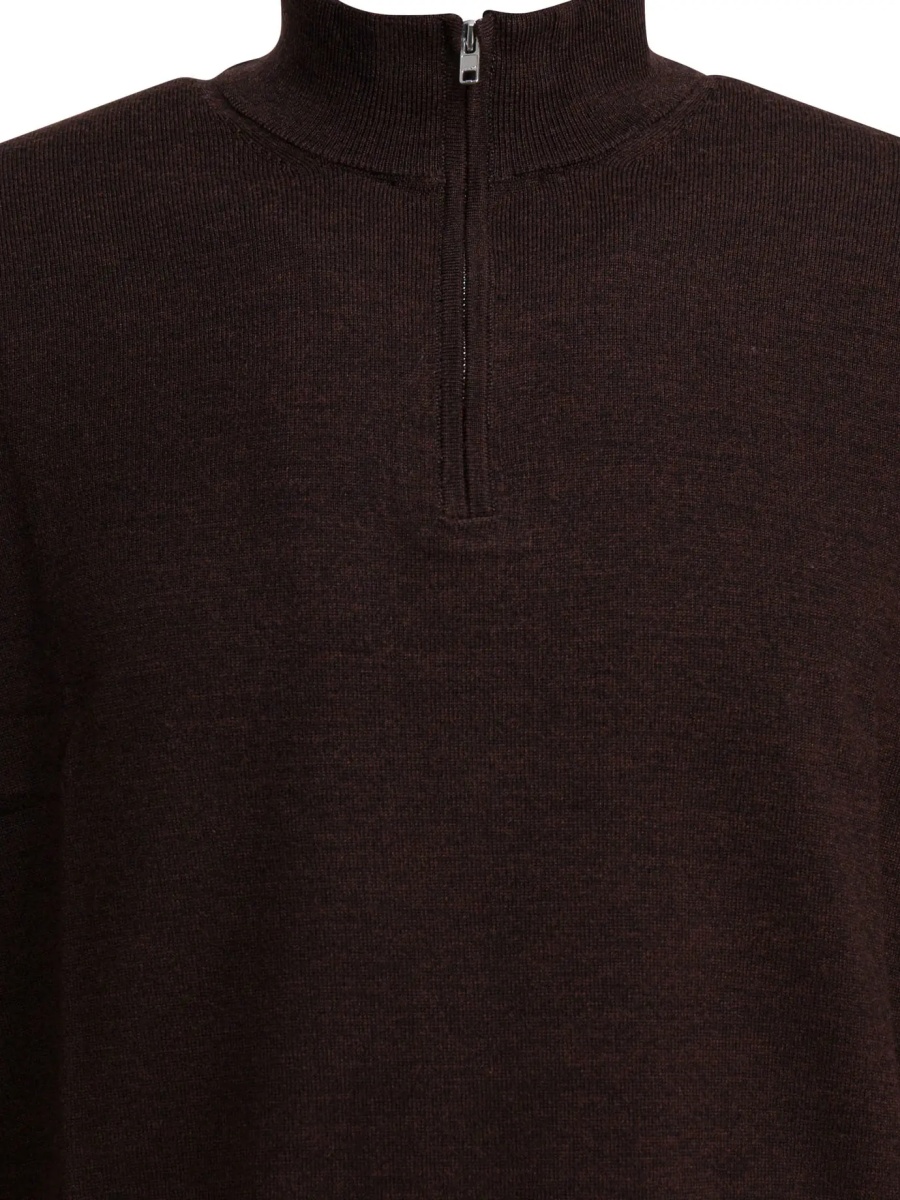 "Sergio" merino wool polo sweater - Img 3