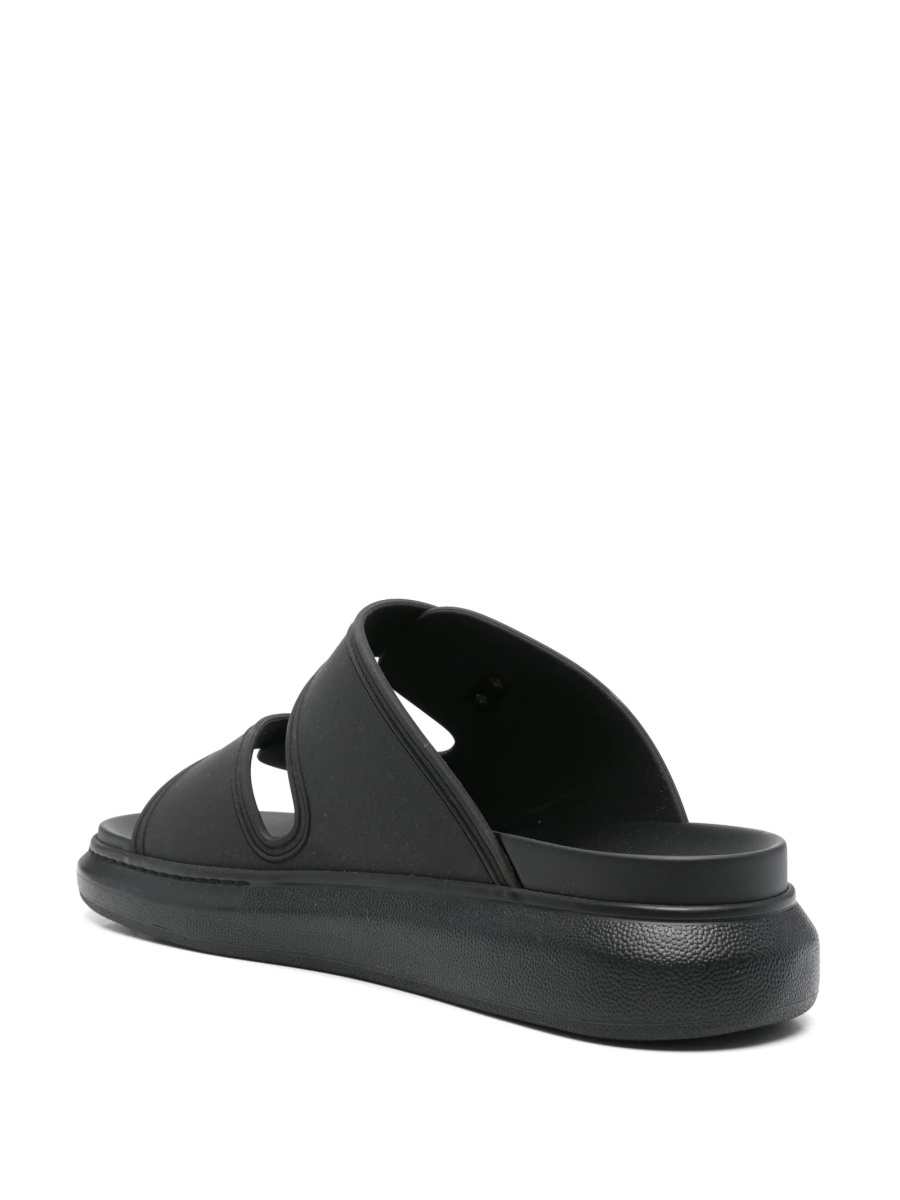 Slapi Alexander McQueen negri din cauciuc - Img 3