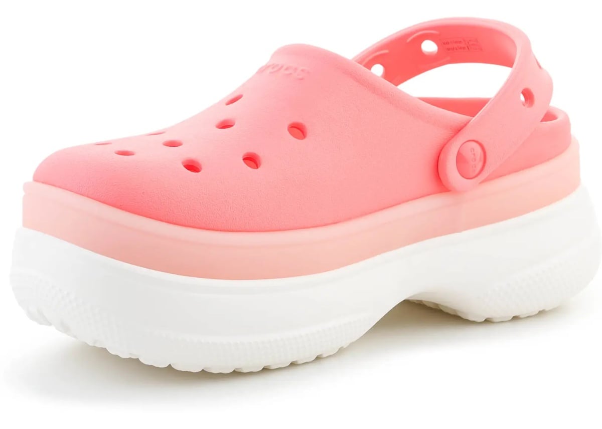 Slapi CLASSIC FROSTED STACKED CLOG GUAVA - Img 3