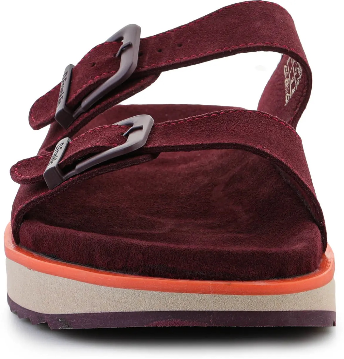 Slapi Nordic Sandal Buckle Burgundy - Img 2