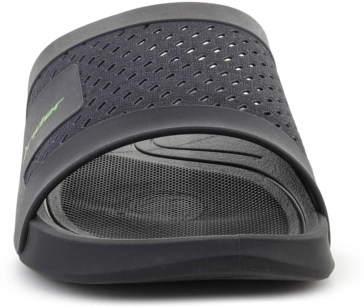 Slapi SMASH V SLIDE AD BLACK/DARK GREY/GREEN - Img 2
