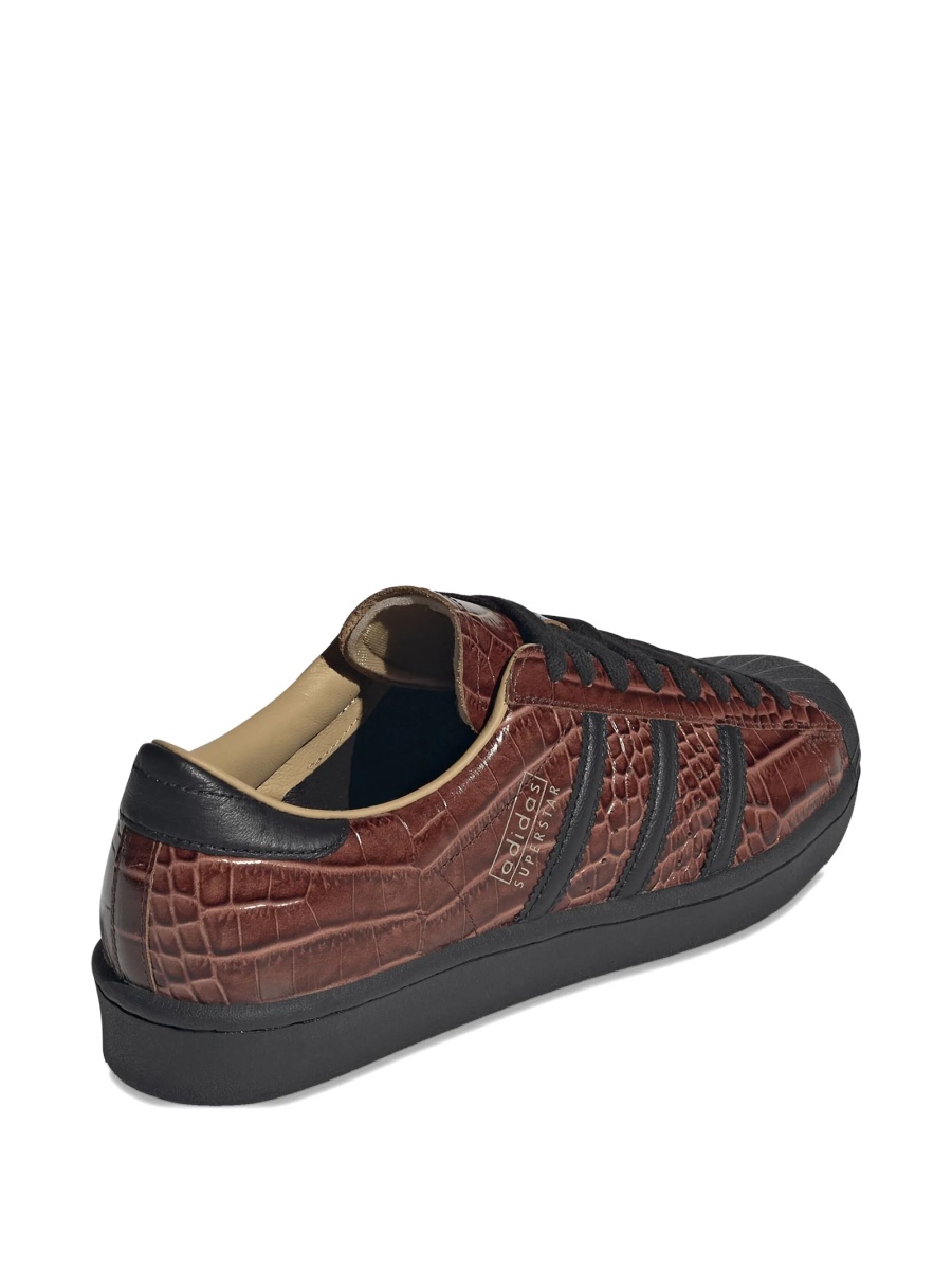 Sneakers adidas Originals maro din piele - Img 3