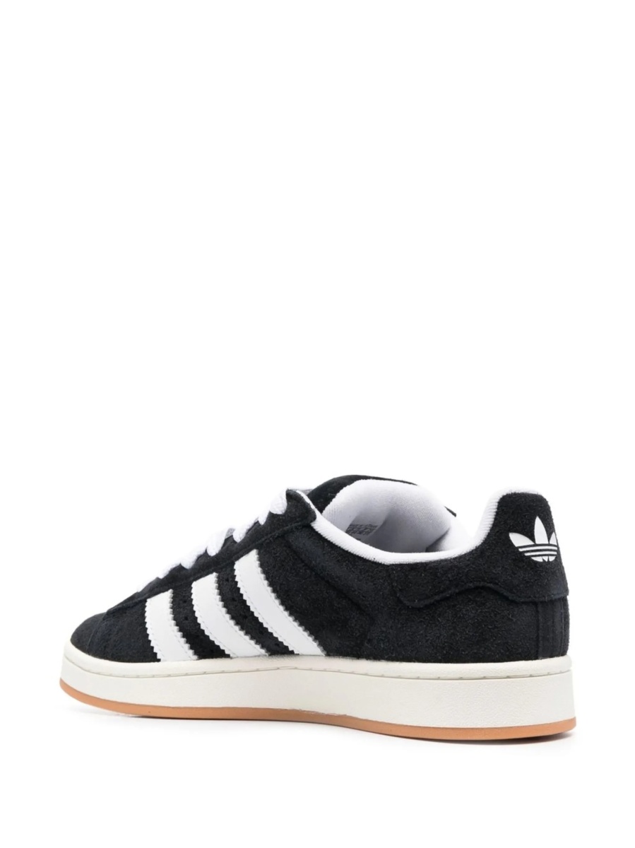 Sneakers adidas Originals negri din piele intoarsa - Img 3