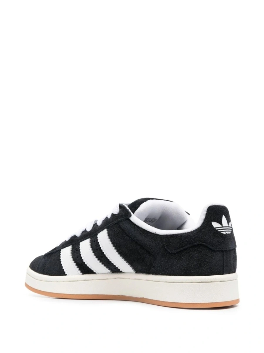 Sneakers adidas Originals negri din piele intoarsa - Img 3