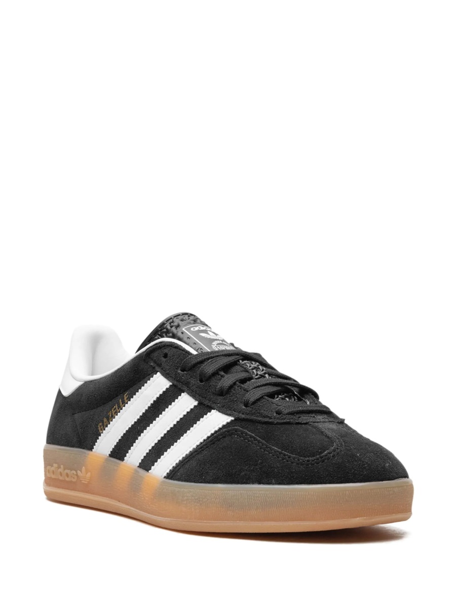 Sneakers adidas Originals negri din piele intoarsa - Img 2