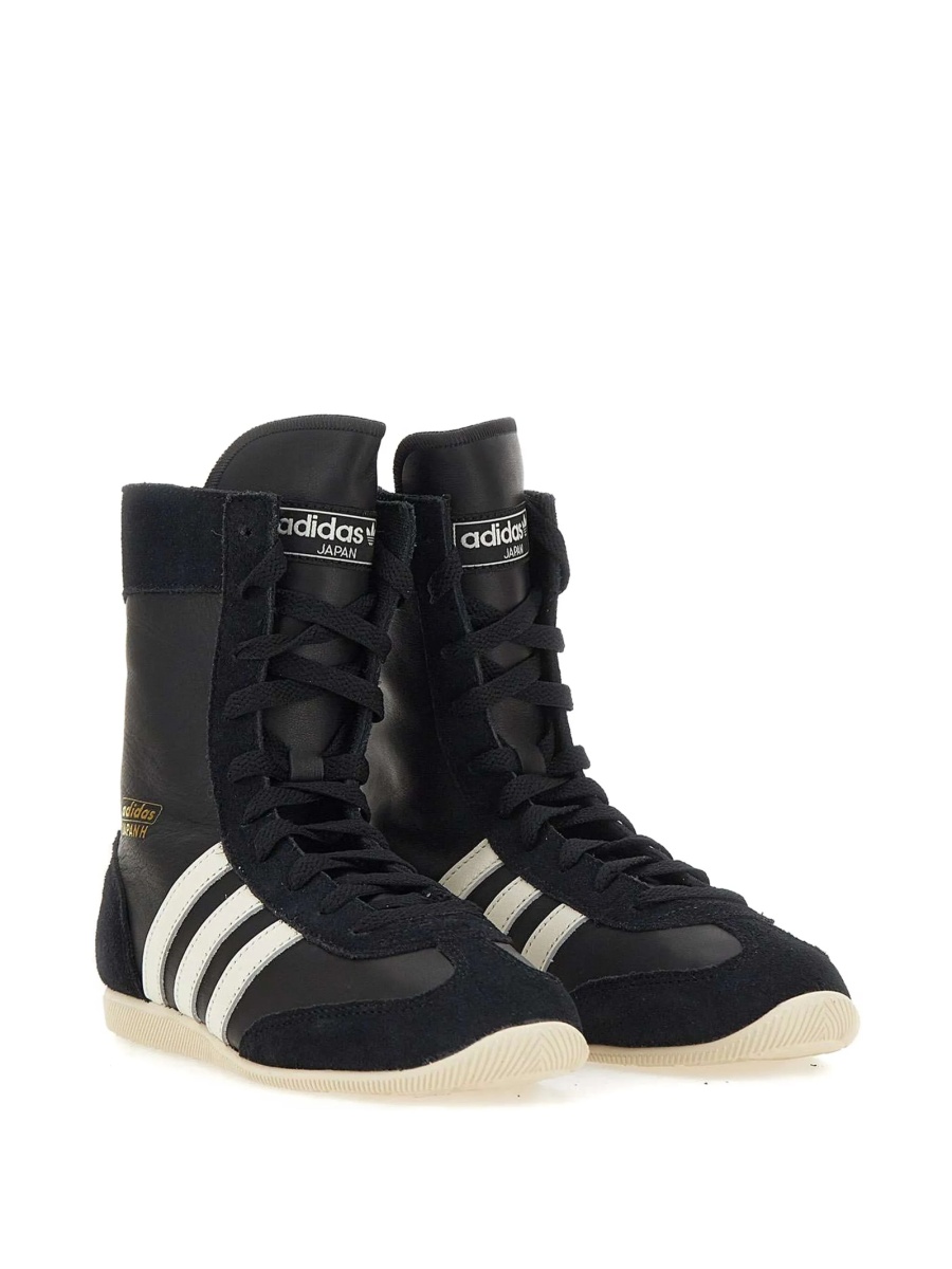 Sneakers adidas Originals negri din piele - Img 2